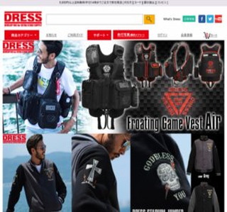 DRESS�����z�[���y�[�W